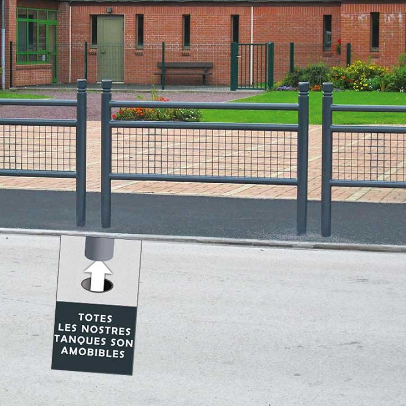 Tanca Línia amb reixa (especial escoles)